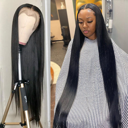 Glueless Wigs Wear and Go Human Hair Wig Straight